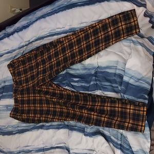 Women's plaid pants